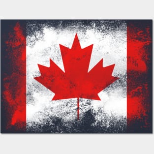 Canada flag isolated Posters and Art